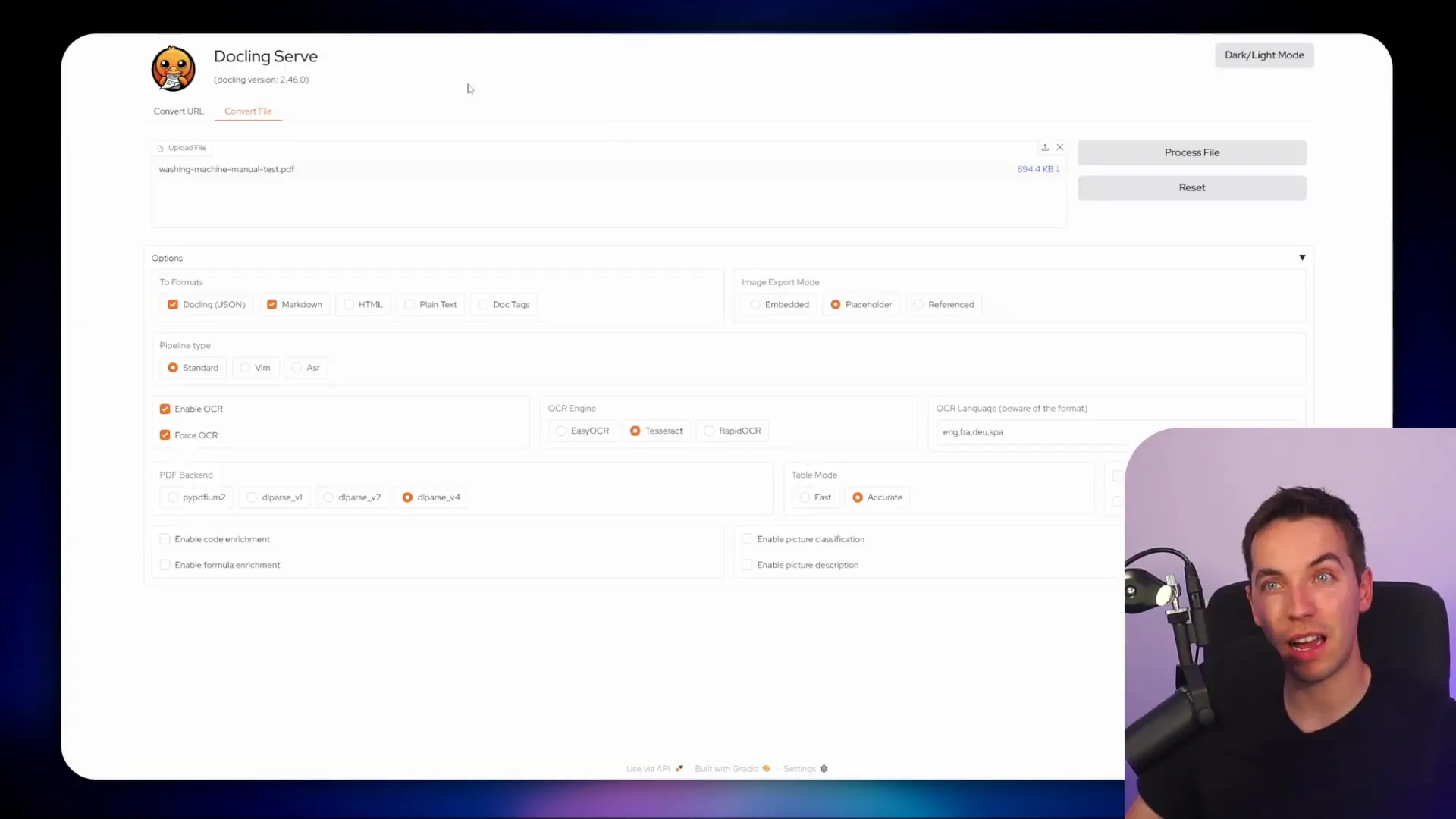 Docling deploy on Render console