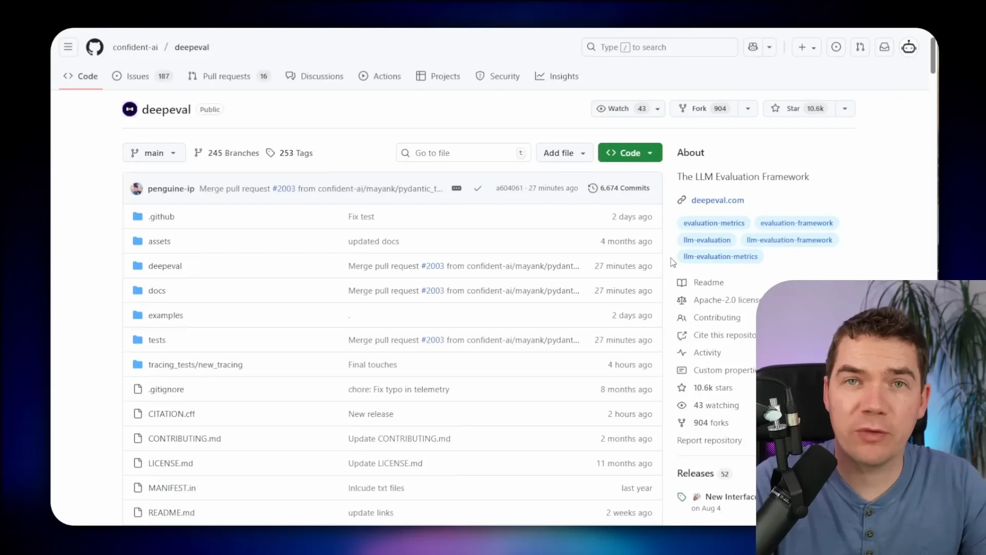 Screenshot of the wrapper's GitHub repo with instructions