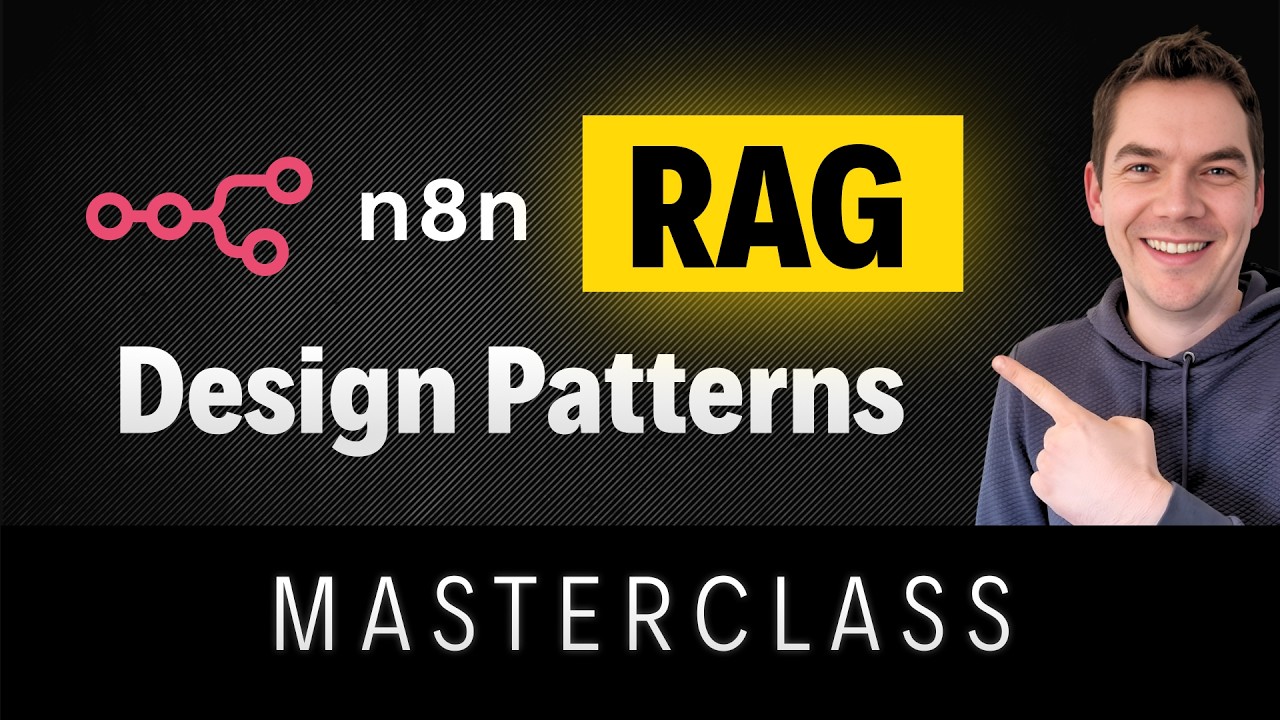 video thumbnail for '800+ Hours of Learning RAG + Agentic Design in 42 mins (n8n Masterclass)'