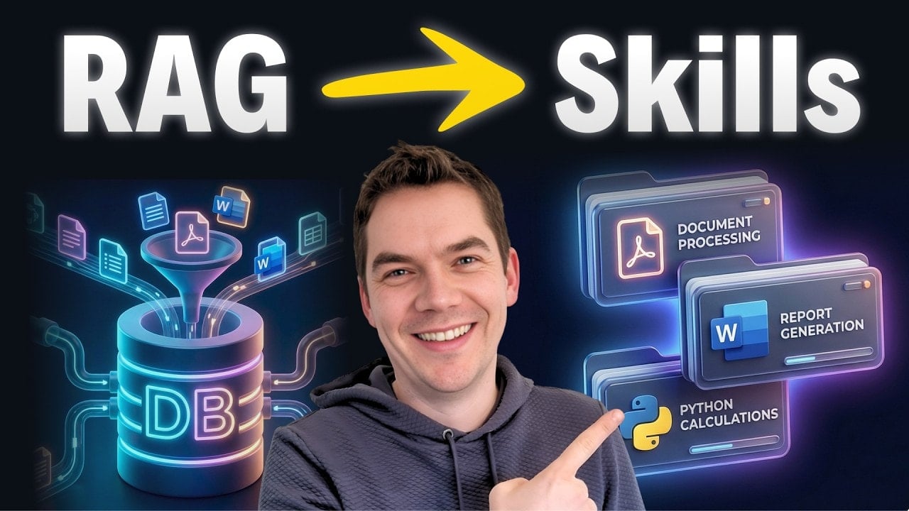video thumbnail for 'Are Agent Skills the New RAG?'