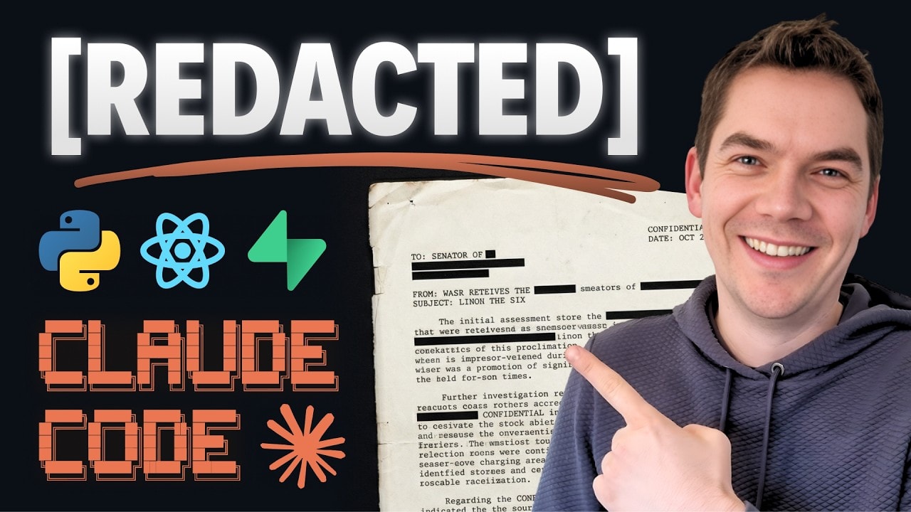 video thumbnail for 'Claude AGENT TEAMS just built my AI Double Agent'