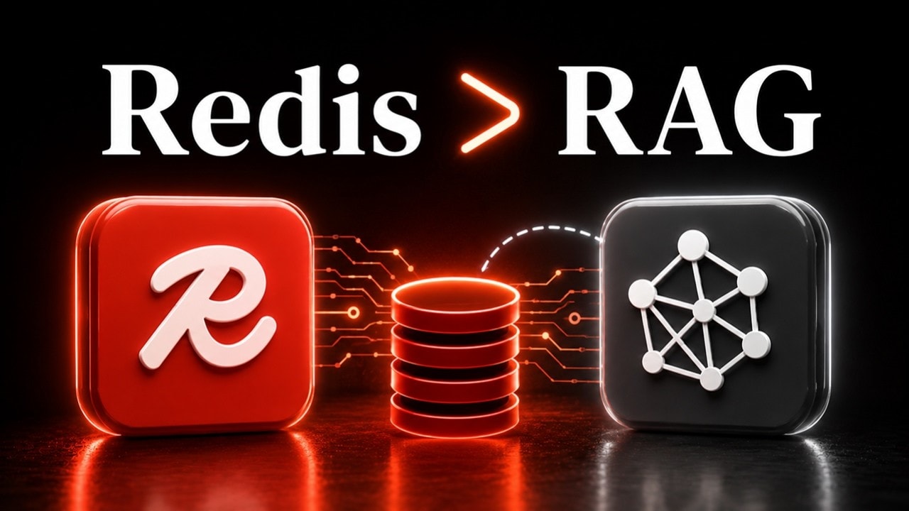 video thumbnail for 'Redis Is The New RAG. Here's What That Actually Means For Builders.'