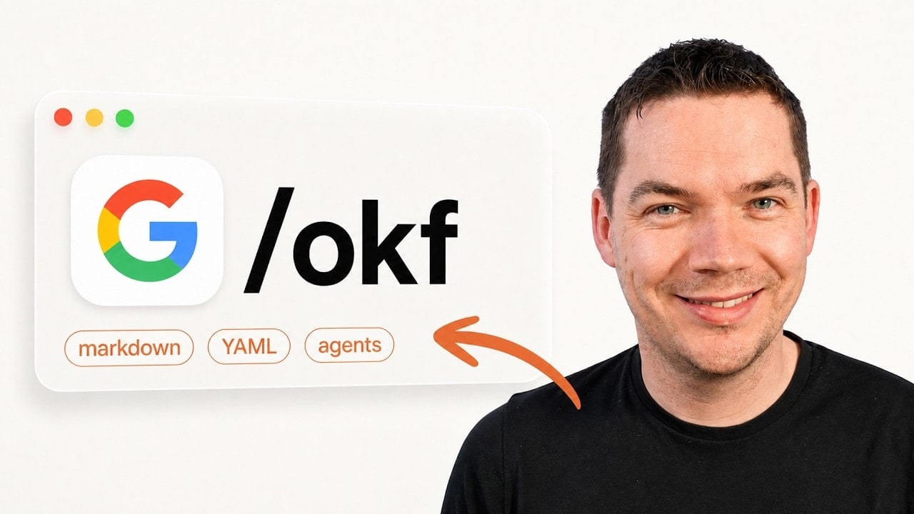 video thumbnail for 'Google Just Turned Karpathy's Wiki Into an Open Format (OKF)'